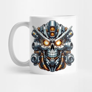 Biomech Skull S01 D71 Mug